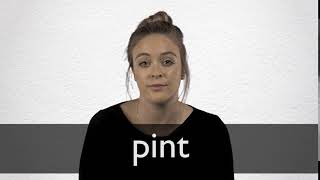 How to pronounce PINT in British English [upl. by Dimo]