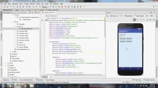 Android Tutorial 4  Multiple Layouts Android Studio 21 [upl. by Nissensohn]