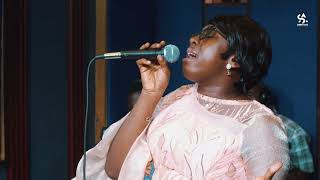 Yesu megyefo ne wo Presby hymn studio live session Sandy Asare [upl. by Tterrej]