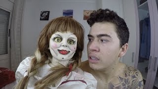 O DIA EM QUE ASSISTI ANNABELLE 2 [upl. by Pals]