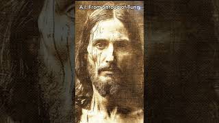 Jesus Real Face Discovered Using AI On Shroud of Turin ai Jesus faith [upl. by Cory]