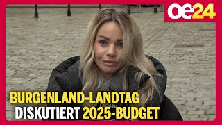 BurgenlandLandtag diskutiert 2025Budget [upl. by Niwhsa]