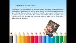 CONTENIDOS CONCEPTUALES PROCEDIMENTALES Y ACTITUDINALES DeliaSaariSapiens [upl. by Claudianus]