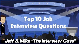 Top 10 Job Interview Questions and Answers [upl. by Hadeehuat]