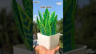 DIY Fake Plant🌳😱😱diy shorts [upl. by Azmah]