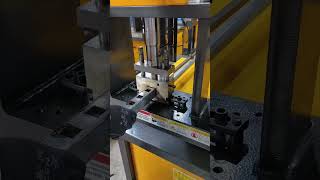 Hydraulic Tube Punching Machine Manufacturer Square Tube Puncher Supplier punchingmachinesupplier [upl. by Esilehc]