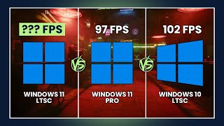 Is LTSC the Secret to Better Gaming Performance Windows Versions Compared [upl. by Aizat]