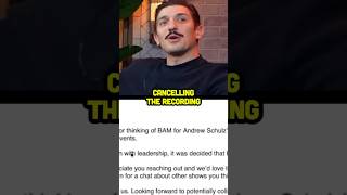 Andrew Schulz cancelled because of Trump 😳🤔 [upl. by Philcox]