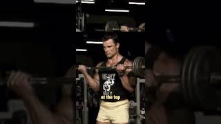 Doing a perfect curl repetition by Mike Mentzer [upl. by Asserak]