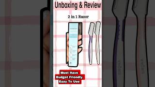 2 in 1 Razor drayshwaryakanojia skincare unboxing beauty review [upl. by Noteloc649]