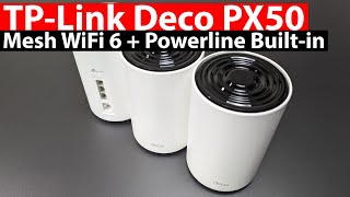 TP Link Deco PX50 WiFi 6 Review  Unboxing Speed Test Range Tests Deco App and Much More [upl. by Risteau]