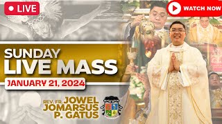 SUNDAY FILIPINO LIVE MASS TODAY II FEAST STO NINO II JANUARY 21 2024 II FR JOWEL JOMARSUS GATUS [upl. by Caryl]