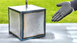 Hydroforming Cube with a Pressure Washer [upl. by Stokes752]