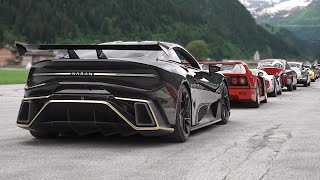 Supercar Owners Circle Classic 2024 in Switzerland  New 190E HWA Naran F50 F40 CCX amp More [upl. by Ffej]