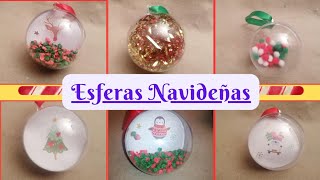 Esferas Navideñas decoradas y personalizadas [upl. by Alo473]