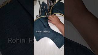 Blouse lace design cutting and stitching shorts shortsvideo rohinifashion [upl. by Nosreg]