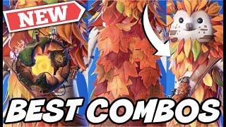 BEST COMBOS FOR NEW AUTUMN BUSHRANGER SKIN  Fortnite [upl. by Cralg300]