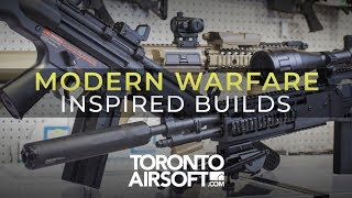 3 Simple and affordable Modern Warfare inspired builds  TorontoAirsoftcom [upl. by Mimajneb650]