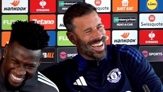 🔴 LIVE  Ruud Van Nistelrooy and Andre Onana prematch press conference  Manchester United v PAOK [upl. by Ainavi]