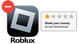 If You Have This Fake Roblox App DELETE IT NOW [upl. by Robb]