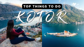 Exploring KOTOR MONTENEGRO 🇲🇪  Best Spots To Visit In Kotor [upl. by Enyallij]