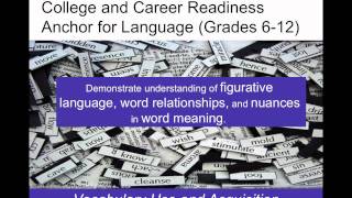 Sadlier Webinar Vocabulary Instruction and the Common Core State Standards [upl. by Redna]