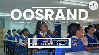 Oosrand Commerce and Entrepreneurship School Launches Pioneering Entrepreneurship Project [upl. by Airual250]