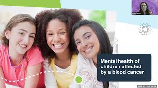 Mental health of children affected by blood cancer Webcast by clinical psychologist hemaoncology [upl. by Eirek]