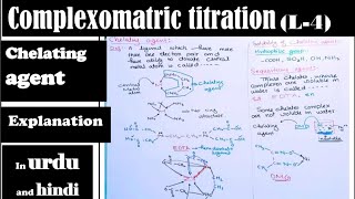 Complexomatric titration L4 Chelating agent [upl. by Harak]