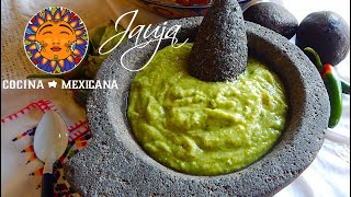 Avocado Tomatillo Green Salsa  Salsa Verde [upl. by Tarazi]