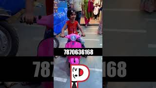 Kids electric Rideon Scooty price shorts kidsscooter electricscooty kidsride [upl. by Adni]