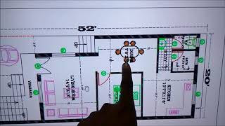 20X52 HOUSE PLAN [upl. by Rickard342]