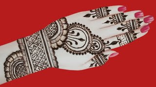 Latest easy mehndi design for Diwali 2024  Mehandi ka design Mehndi design Simple mehndi design4 [upl. by Ytoc]