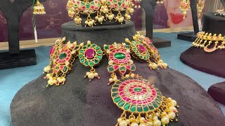 Bombay Exhibition Center Thakkar Kundan Jewellery Manufacturer [upl. by Eelyr]