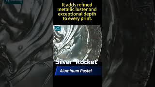 Silver Rocket Aluminum Paste Enhance Print with Metallic Shine amp Depthaluminumpaste [upl. by Johnsten]