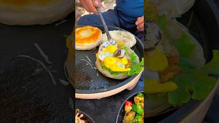 Chinese burger Fried eggs with extra yolk [upl. by Harms]