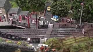 Goathland Station OO gauge model [upl. by Aerdnua]