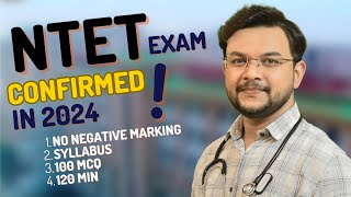 NTET Exam Date  NTET 2024 Syllabus  NTET Ayurveda Exam All Details NCISM NTET 2024 Notification [upl. by Deeann948]