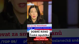 Dobré ráno Česká republiko  VOLBY USA Inovace republiky 6112024 [upl. by Prem]