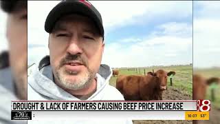 Several factors cause beef prices to increase [upl. by Pogah805]