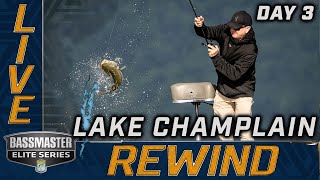 2024 Bassmaster Elite Series LIVE at Lake Champlain — Day 3 [upl. by Bultman]