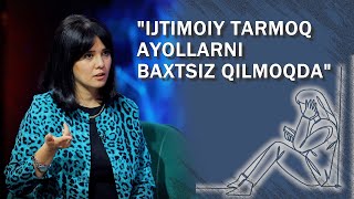 quotIjtimoiy tarmoq ayollarni baxtsiz qilmoqdaquot [upl. by Casaleggio]