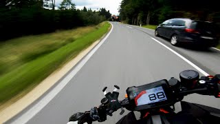 KTM 1290 SUPERDUKE R ON LIMIT  SC PROJECT RAW  4K [upl. by Ayekim]