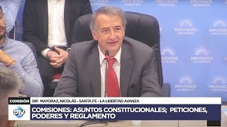 COMISIÓN COMPLETA CONJUNTA  30 de octubre 2024  RÉGIMEN LEGAL DE LOS DNU  Diputados Argentina [upl. by Horacio903]