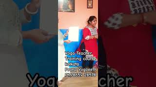 yoga teacher training course in kolkata best online yoga certification [upl. by Lekcar]