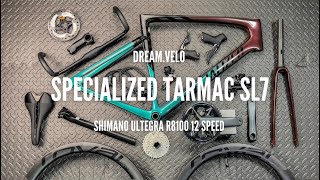 Dream Build Road Bike 2022  Specialized Tarmac SL7  New Ultegra R8100 Di2 12 Speed [upl. by Salvatore]