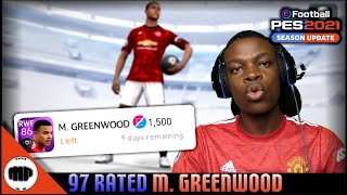 eFOOTBALL STORE 97 RATED GREENWOOD [upl. by Akeemaj]