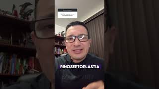 Riesgos de una rinoseptoplastia  PlasticFacial M [upl. by Corotto686]