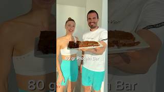 80g Protein Bar Recipe 💪🍫 proteinbar veganrecipes healthyfood fitrecipes sağlıklıbeslenme [upl. by Llehctim144]