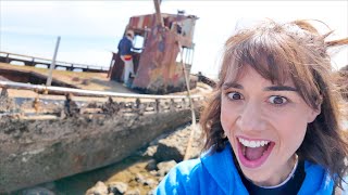 EXPLORING AN ABANDONED PIRATE SHIP [upl. by Aitital777]